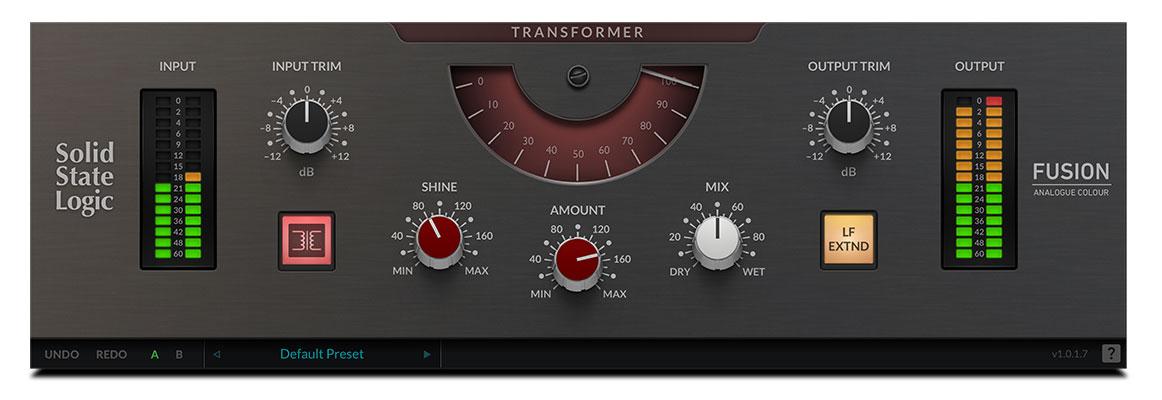 Solid State Logic SSL Fusion Transformer Plug-in